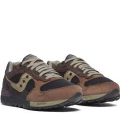 Scarpe Uomo Saucony Sneakers Shadow 5000 Dark Grey - Plum