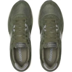Scarpe Uomo Saucony Sneakers Eclipse Green - Grey