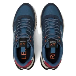 Scarpe Uomo Sun68 Sneakers Fire and Camping Navy Blue - Z45130