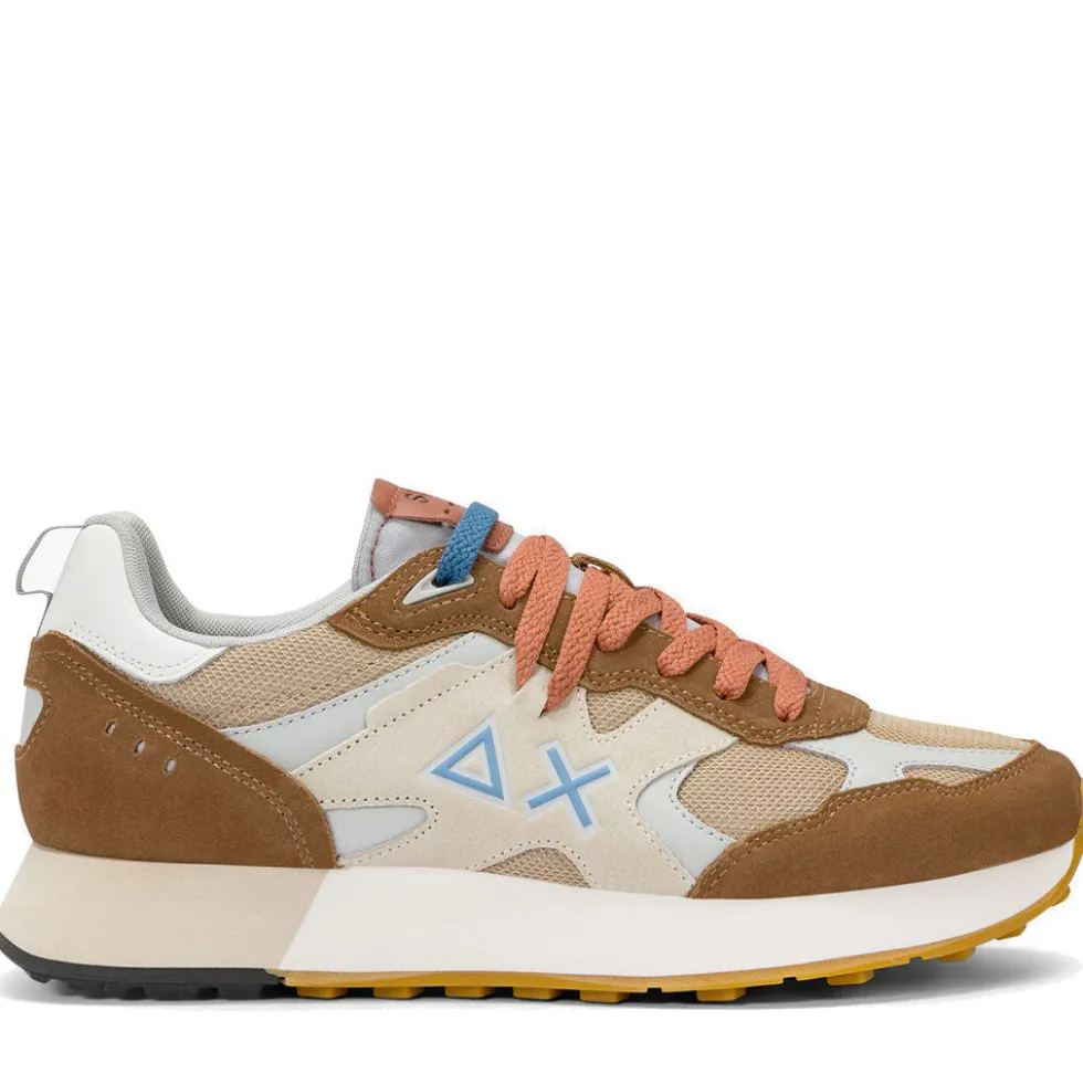 Scarpe Uomo Sun68 Sneakers Jaki Outdoor Colore Volpe - Z36118