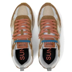 Scarpe Uomo Sun68 Sneakers Jaki Outdoor Colore Volpe - Z36118