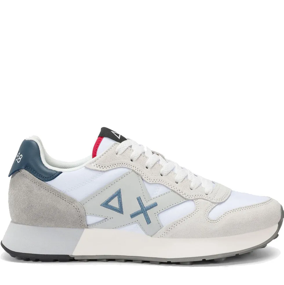 Scarpe Uomo Sun68 Sneakers Jaki 2.0 Solid Bianco - Z36115