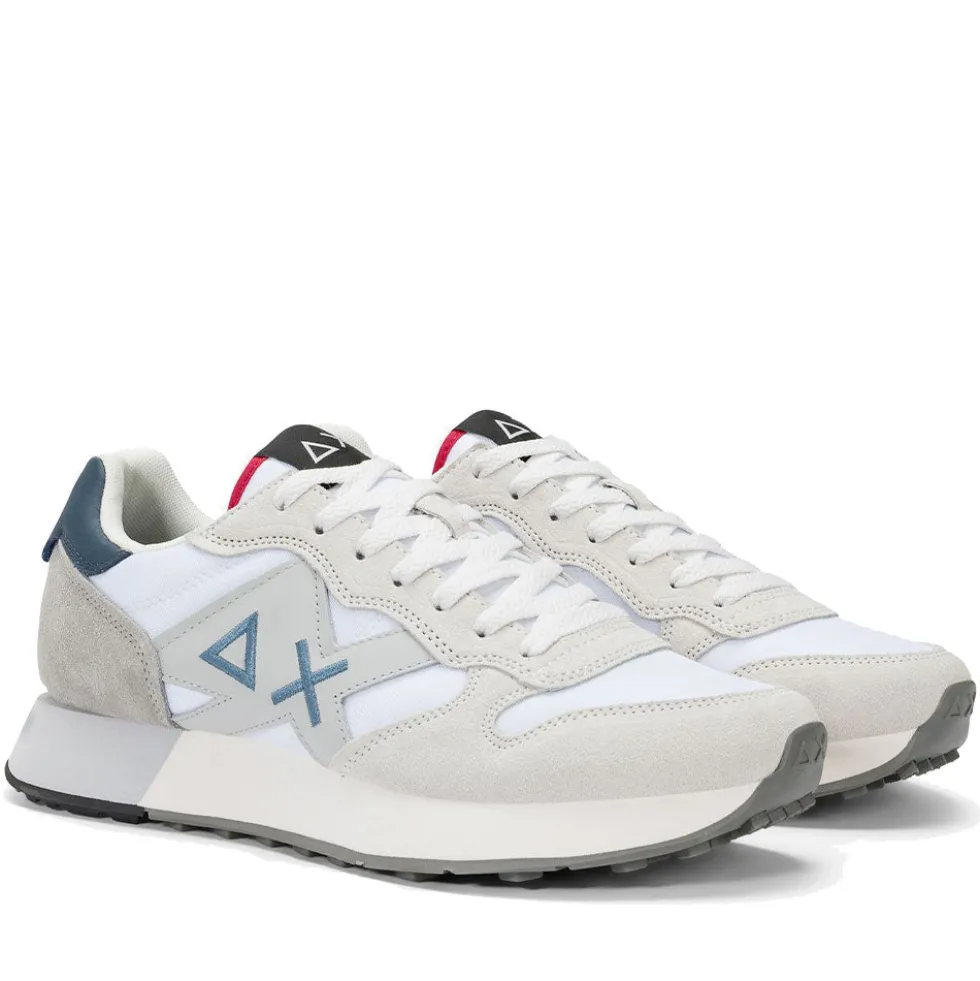 Scarpe Uomo Sun68 Sneakers Jaki 2.0 Solid Bianco - Z36115
