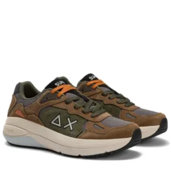Scarpe Uomo Sun68 Sneakers Jupiter Suede Volpe - Z45128