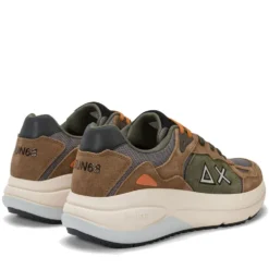 Scarpe Uomo Sun68 Sneakers Jupiter Suede Volpe - Z45128