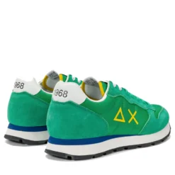 Scarpe Uomo Sun68 Sneakers Tom Solid Verde Prato - Z36101