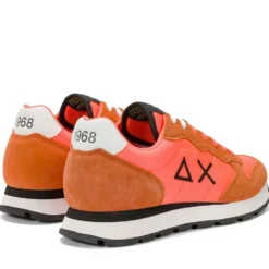 Scarpe Uomo Sun68 Sneakers Tom Solid Arancio Fluo - Z36101