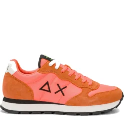 Scarpe Uomo Sun68 Sneakers Tom Solid Arancio Fluo - Z36101