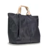 Shopping Bag 1A Classe Alviero Martini linea Breeze Nylon Nero LE45