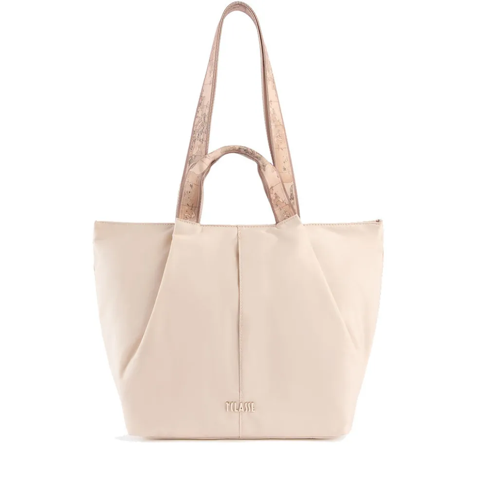 Shopping Bag 1A Classe Alviero Martini linea Breeze Nylon Sabbia LE45