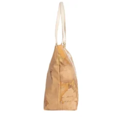 Shopping Bag Donna 1A Classe Alviero Martini linea Soft Petals in Tessuto Soft Geo Classic e Avorio LE53