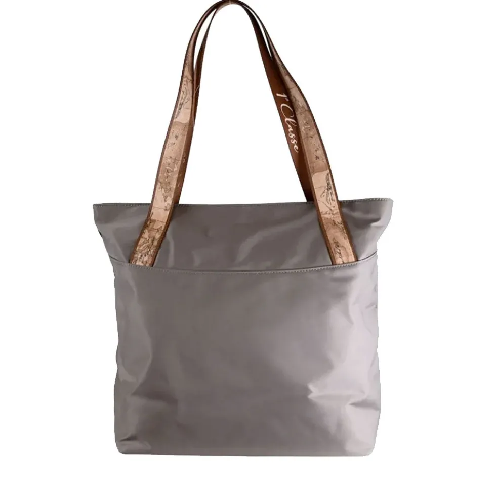 Shopping Bag Donna 1A Classe Alviero Martini linea Stormy Nylon Tortora LD19