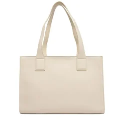 Shopping Bag Donna LOVE MOSCHINO in Ecopelle Avorio