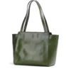 Shopping Bag Donna THE BRIDGE linea Lucrezia in Pelle Verde Maggiorana
