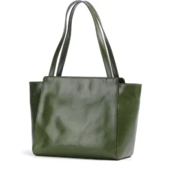 Shopping Bag Donna THE BRIDGE linea Lucrezia in Pelle Verde Maggiorana