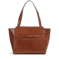 Shopping Bag Donna THE BRIDGE linea Lucrezia in Pelle Marrone