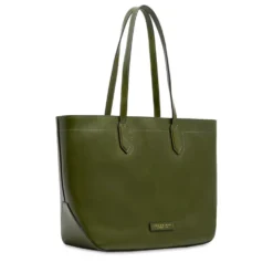 Shopping Bag Donna THE BRIDGE linea Larissa in Pelle Verde Maggiorana