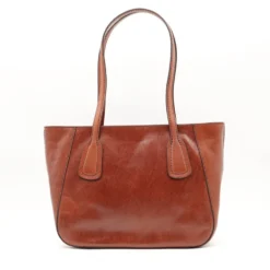 Shopping Bag Donna THE BRIDGE linea Maddalena in Pelle Marrone