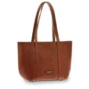Shopping Bag Donna THE BRIDGE linea Vittoria in Pelle Marrone