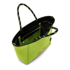 Shopping Bag Small SUN68 linea Jacqueline Neo in Scuba color Lime