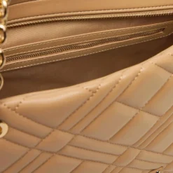 Shopping Bag Trapuntata LOVE MOSCHINO linea Quilted Beige