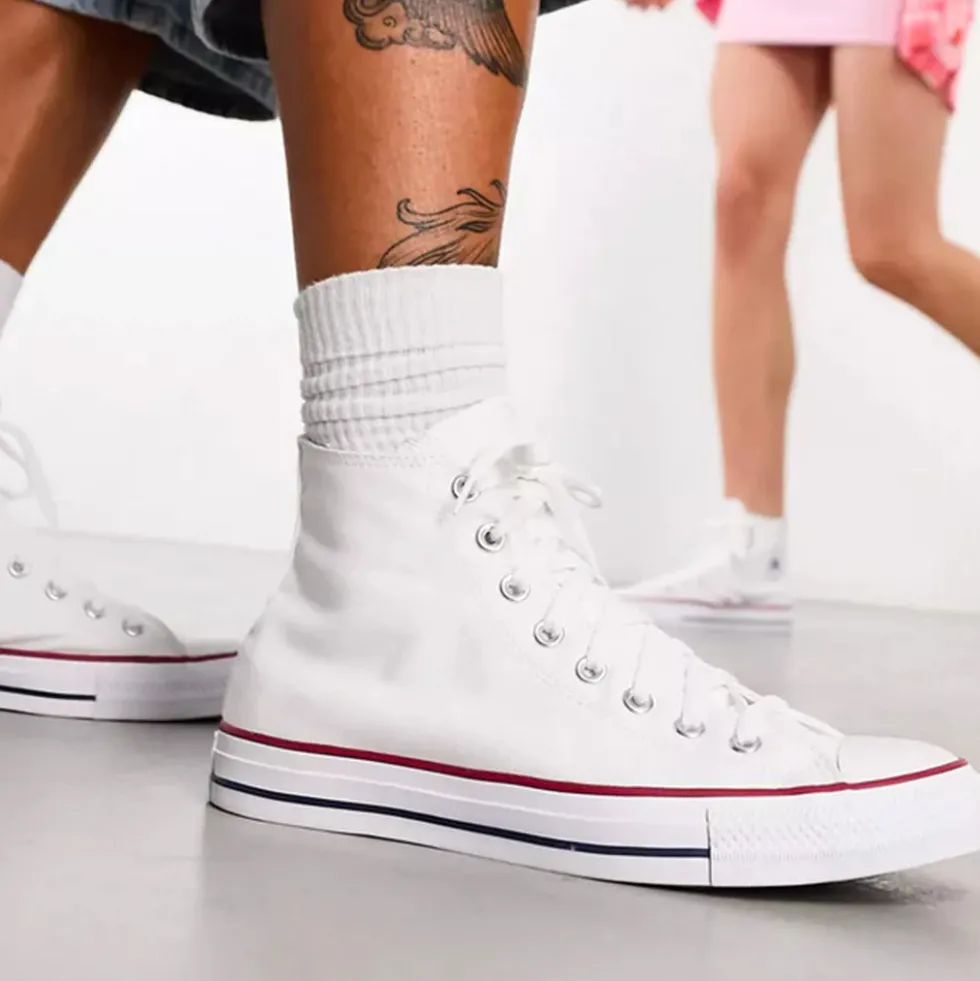 Sneakers Alte CONVERSE Chuck Taylor All Star in Canvas Optical White