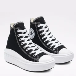 Sneakers Alte CONVERSE Chuck Taylor All Star Move in Canvas Nera