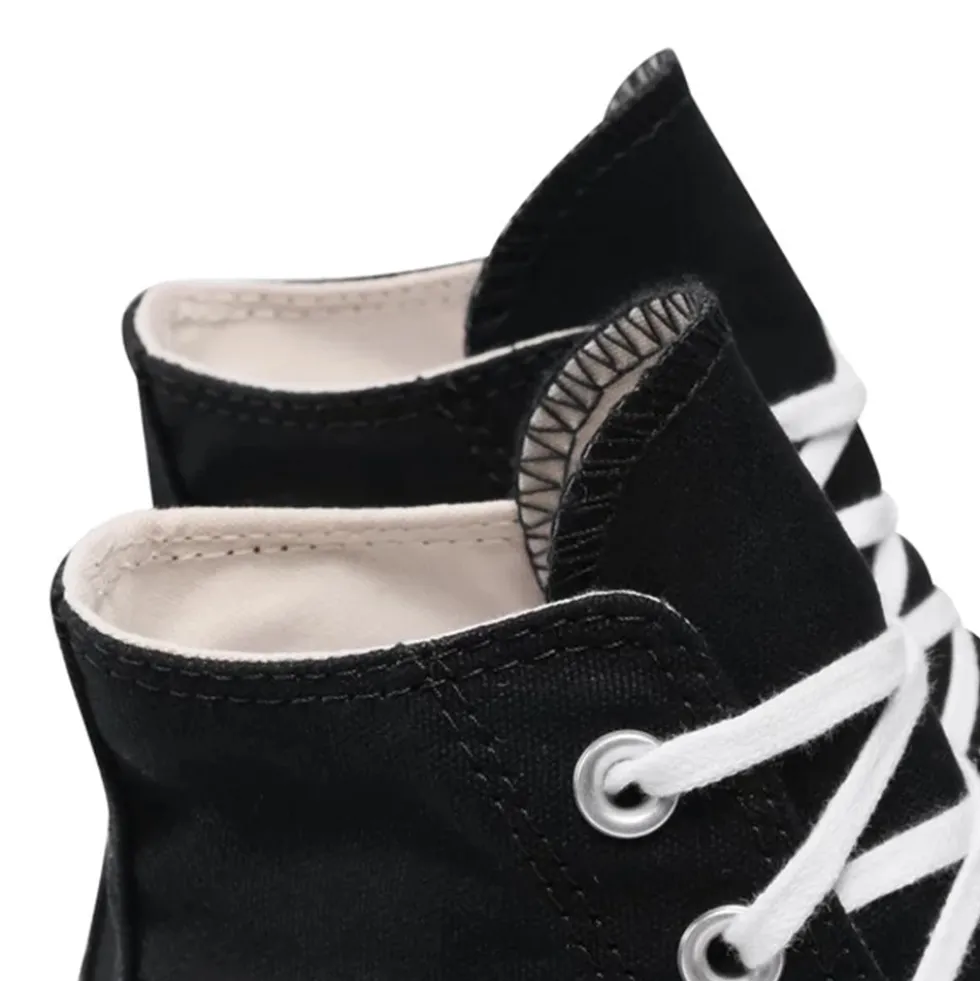 Sneakers Alte Platform CONVERSE Chuck Taylor All Star in Canvas Nera