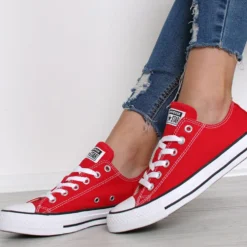 Sneakers CONVERSE Chuck Taylor All Star Classic in Canvas Rossa