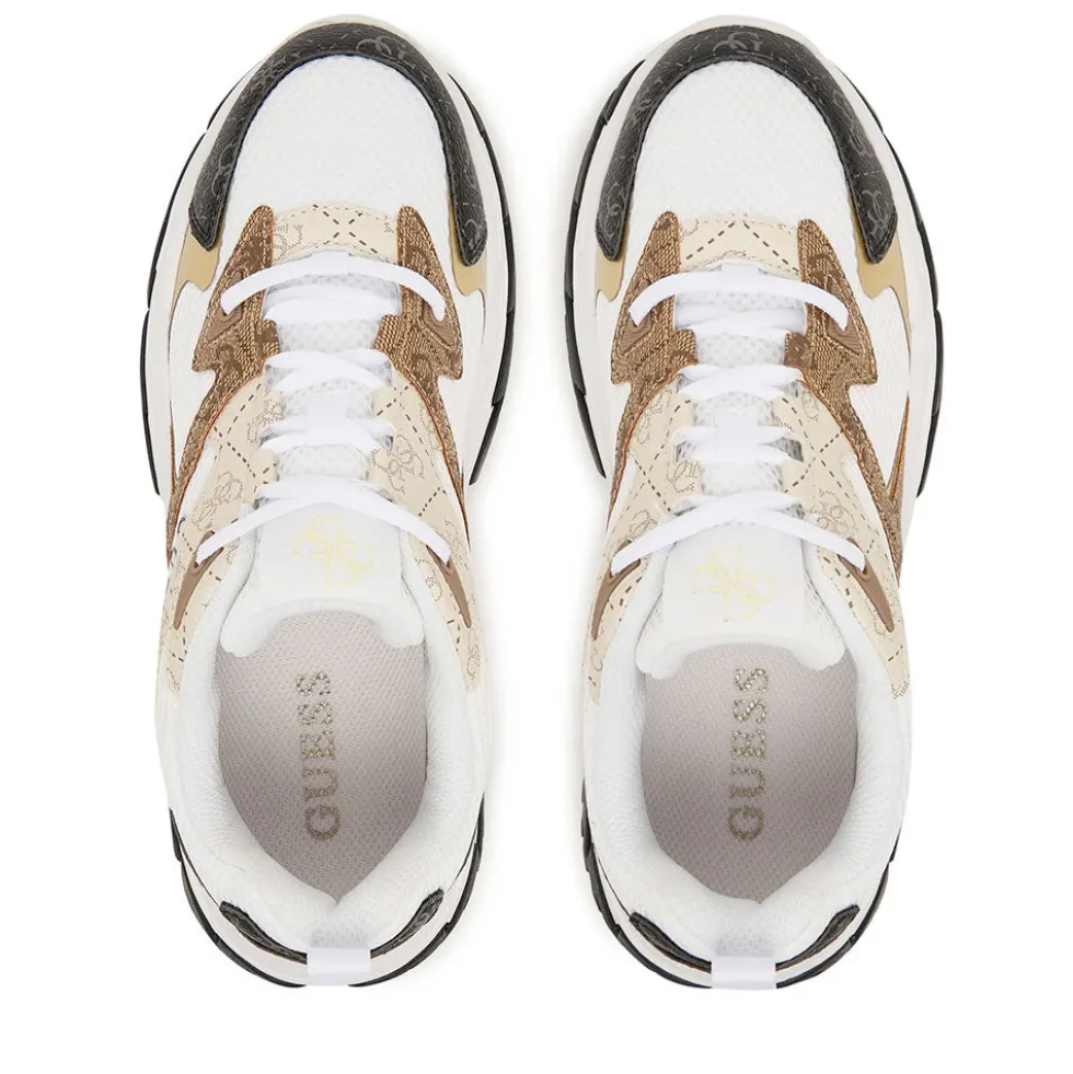 Sneakers Donna GUESS Colore Beige - Brown Linea Notiss