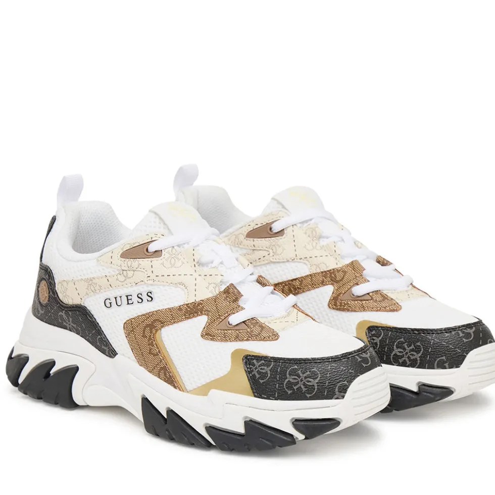 Sneakers Donna GUESS Colore Beige - Brown Linea Notiss