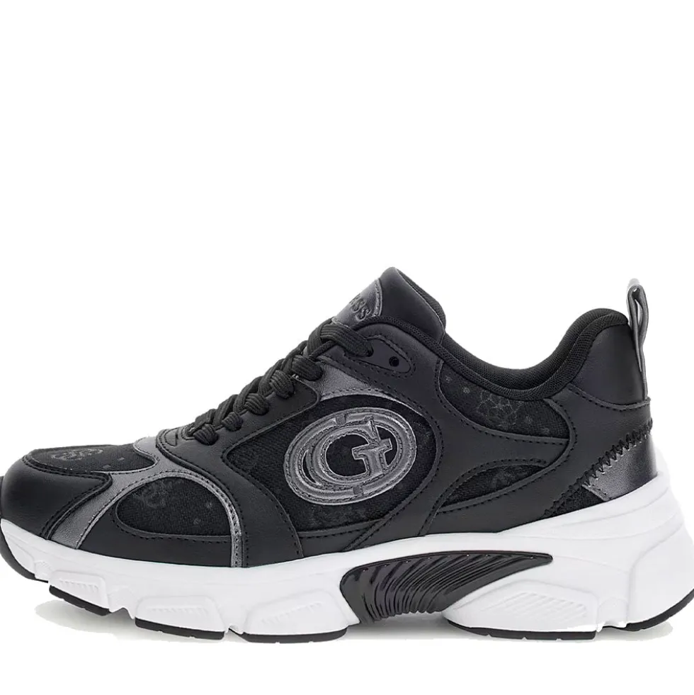 Sneakers Donna GUESS Colore Black - Pewter Linea Ibitha