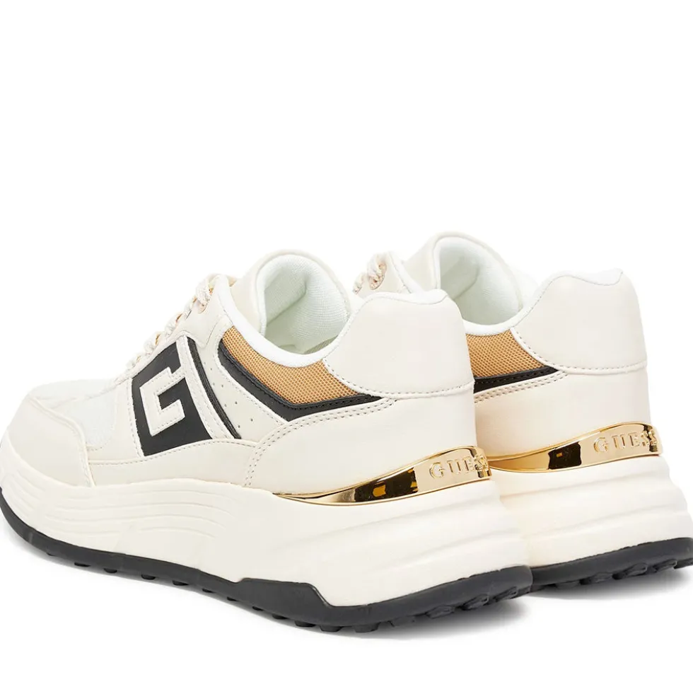 Sneakers Donna GUESS Colore Cream Linea Fonzi
