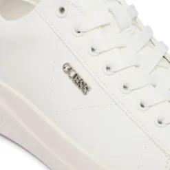 Sneakers Donna GUESS in Pelle Colore White - Silver Linea Elbina10