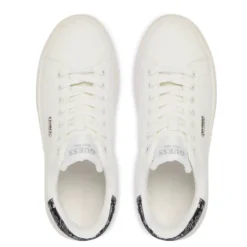 Sneakers Donna GUESS in Pelle Colore White - Silver Linea Elbina10