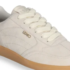 Sneakers Donna LIU JO Connor 01 in Suede Beige