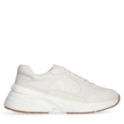 Sneakers Donna LIU JO LJ01 01 in Pelle color Latte