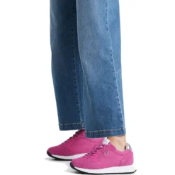 Sneakers Donna LIU JO Vibe 03 in Suede e Brighty Mesh Rosa