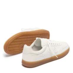 Sneakers Donna WUSHU RUYI Gong 101 in Canvas Off White