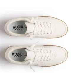 Sneakers Donna WUSHU RUYI Gong 101 in Canvas Off White