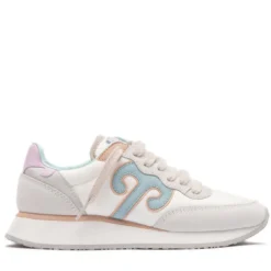 Sneakers Donna WUSHU RUYI Master 655 in Nylon e Suede Cloud Dancer Temple Gray e Fairview Early Hours