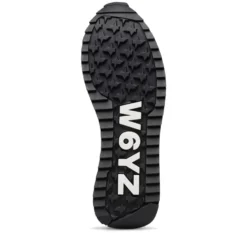 Sneakers Donna W6YZ Yak-W. in Tessuto Tecnico e Suede colore Black Platinum Bone