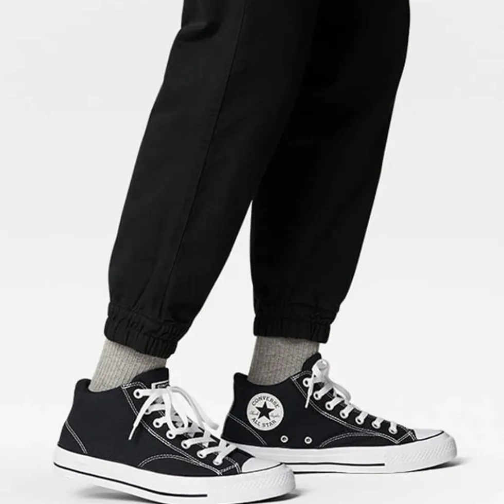 Sneakers Mid CONVERSE Chuck Taylor All Star Malden Street in Canvas Nera
