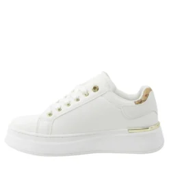 Sneakers Platform 1A Classe Alviero Martini Bianco e Geo Classic con Strass 2421
