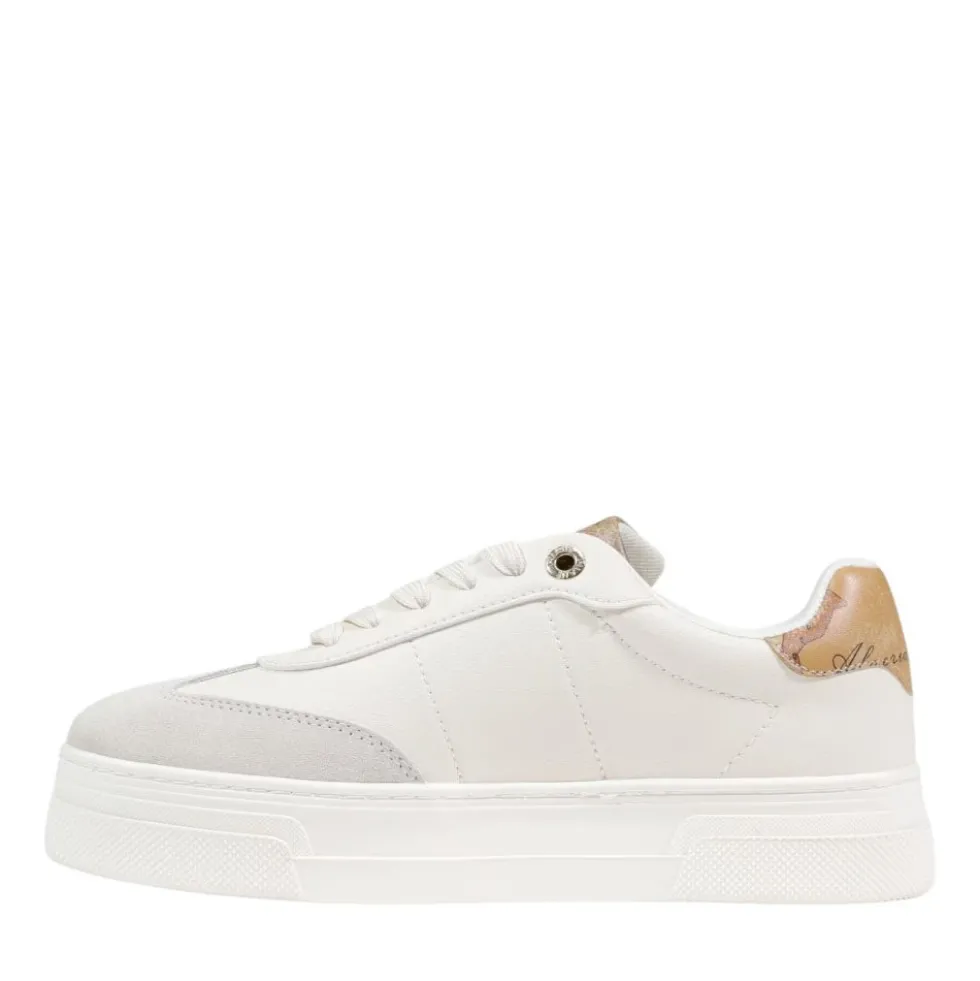 Sneakers Platform 1A Classe Alviero Martini in Econappa Bianco Sporco 2409