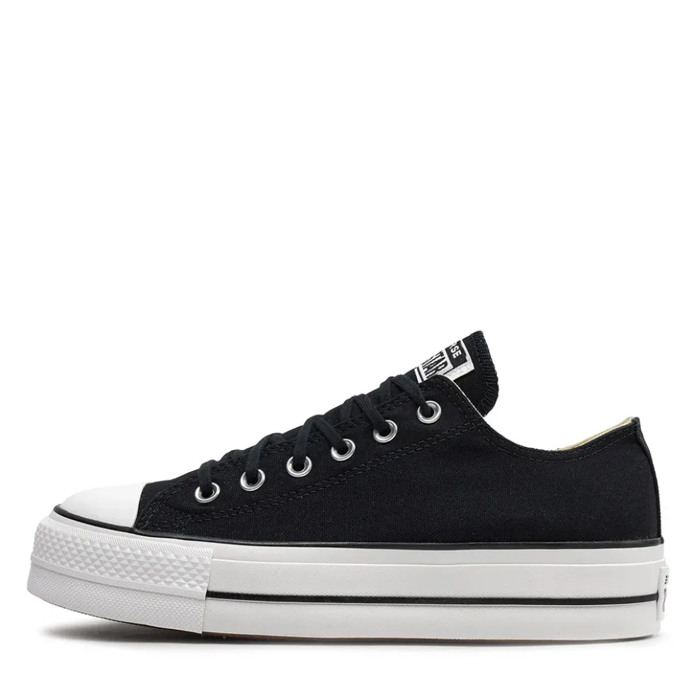 Sneakers Platform CONVERSE Chuck Taylor All Star in Canvas Nera