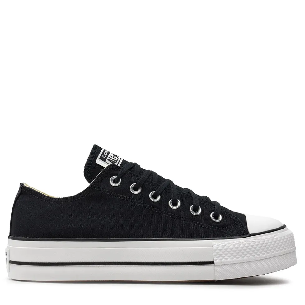 Sneakers Platform CONVERSE Chuck Taylor All Star in Canvas Nera