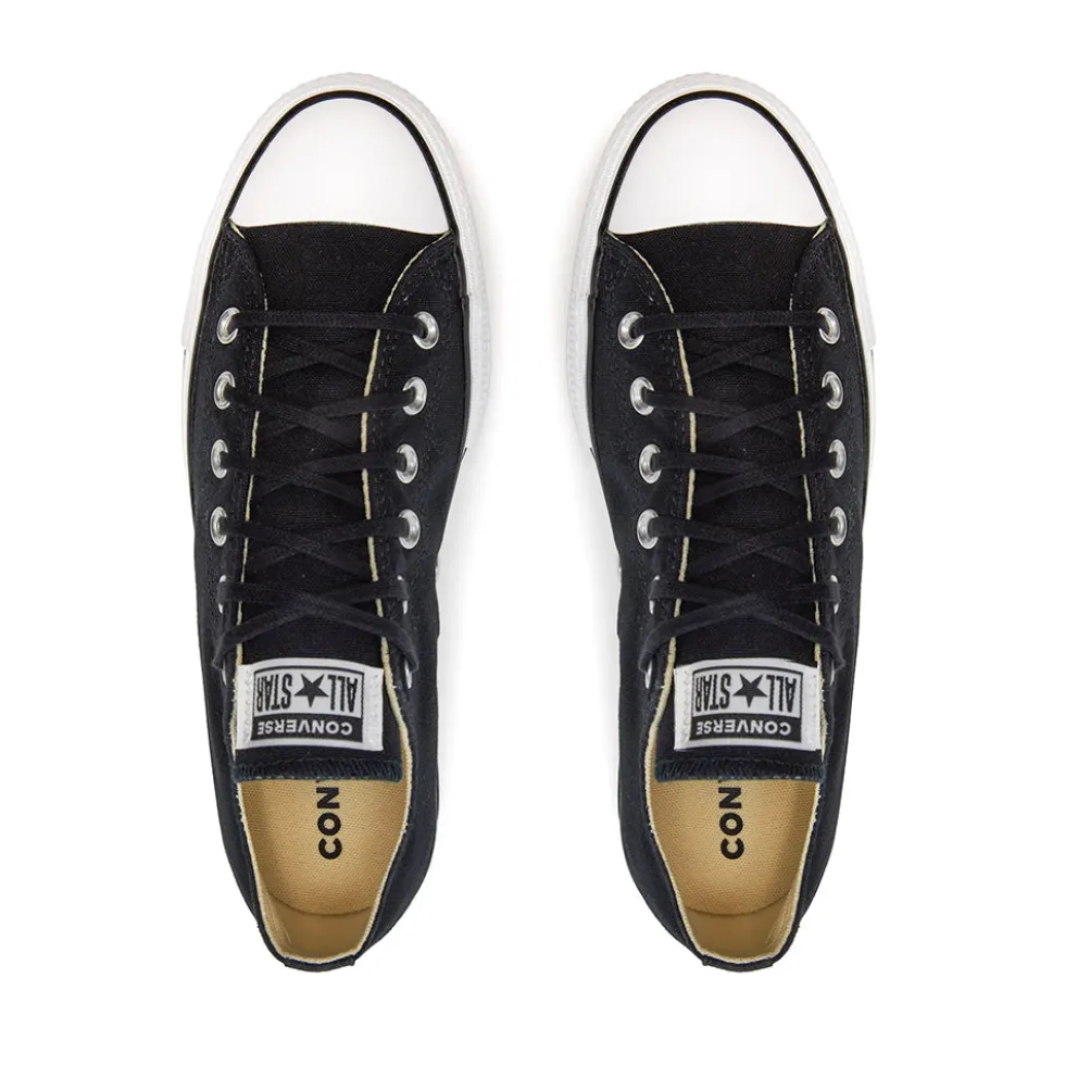 Sneakers Platform CONVERSE Chuck Taylor All Star in Canvas Nera
