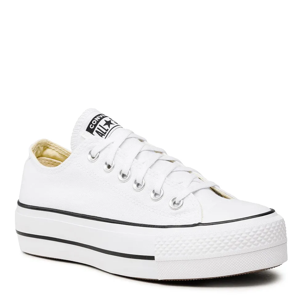 Sneakers Platform CONVERSE Chuck Taylor All Star in Canvas Bianca