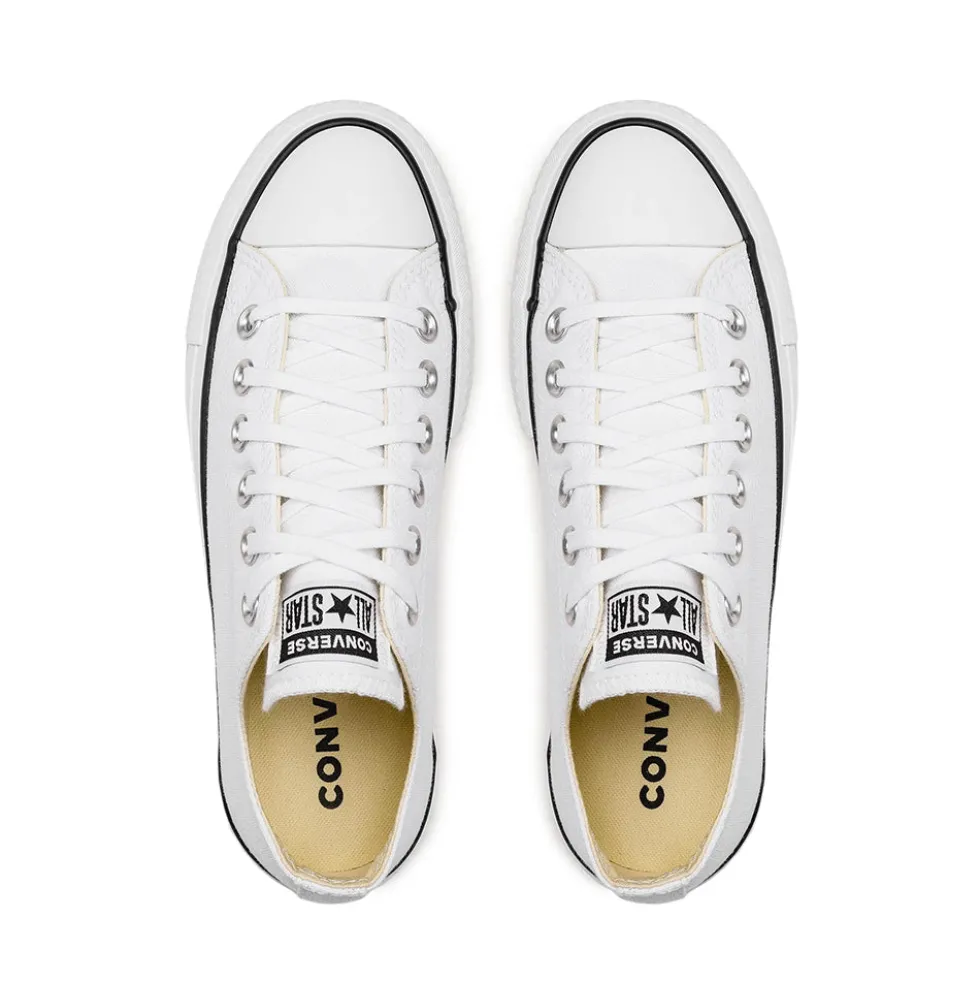 Sneakers Platform CONVERSE Chuck Taylor All Star in Canvas Bianca